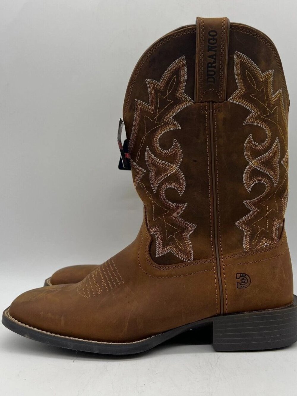 Durango Westward DDB0371BB Brown Western Boots Men's 11M